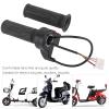 1Pair Throttle Grip, 3 Speed Gear Nonslip Rubber Throttle Grip Handlebar for Electric Scooters Tricycles view 4