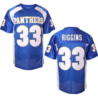 Tim Riggins Jersey 33 Friday Night Lights High School Football Jersey for Men Stitched Blue S-3XL (33 Blue, X-Large)