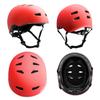 STOMP Skateboard Helmet - Removable Liners Ventilation Multi-Sport Scooter Inline Skating for Youth & Adults (Matte Red, Small) view 2