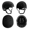 STOMP Skateboard Helmet - Removable Liners Ventilation Multi-Sport Scooter Inline Skating for Youth & Adults (Matte Black, Small) view 2