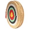 AUVIM Archery Targets Straw Solid Hand-Made Archery Target for Recurve Bow Compound Bow or Longbow 20 Inches Traditional Bow Arrow Target for Kids Youth Adult Archery Hunting Backyard view 1