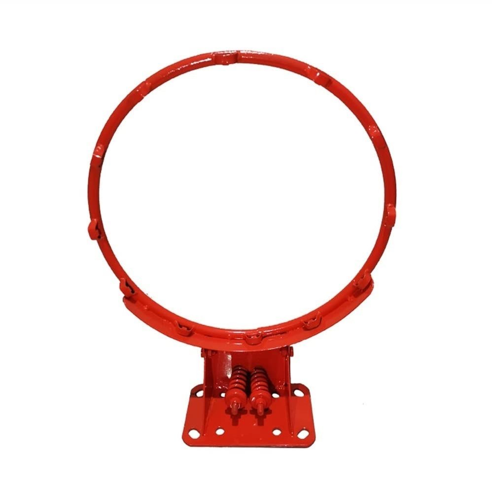 BBZY Heavy Duty Wall Mounted Basketball Hoop,17.7 Inch Professional Hanging Basketball Rim Fits Indoor and Outdoor Wall