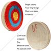 AUVIM Archery Targets Straw Solid Hand-Made Archery Target for Recurve Bow Compound Bow or Longbow 20 Inches Traditional Bow Arrow Target for Kids Youth Adult Archery Hunting Backyard Practice view 3