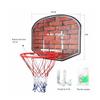 BBZY Shatterproof Basketball Hoop Standard Basketball Rim 45CM Suitable for Indoor and Outdoor Use by Adults,Young People and Children (Color : A) view 2