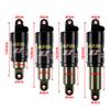 Jejy Mountain Bike Rear Suspension Shock Absorber for XC Soft Tail,125/150/165/185mm Aluminum Alloy Bicycle Rear Shocks (Size : 165mm/1000Lbs) view 2