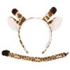 Beaupretty 1 Set Headband Animal Cosplay Head Hoop Party Hairband Prop Animal Tail Prop Headdress Kids Costume Giraffe Adult Costumes Costume Party Japanese Hand Made Plush Child view 1