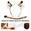 Beaupretty 1 Set Headband Animal Cosplay Head Hoop Party Hairband Prop Animal Tail Prop Headdress Kids Costume Giraffe Adult Costumes Costume Party Japanese Hand Made Plush Child view 2