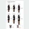Jejy Mountain Bike Rear Shock Absorber Oil Spring Bicycle 120/125/150/165/190mm MTB Rear Biliary Suspension Shock Body (Size : 120mm/550Lbs) view 2