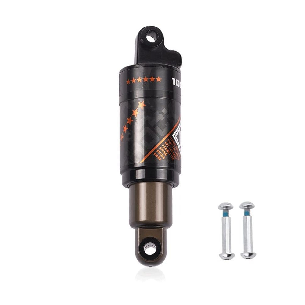Jejy Mountain Bike Rear Shock Absorber Oil Spring Bicycle 120/125/150/165/190mm MTB Rear Biliary Suspension Shock Body (Size : 150mm/750Lbs)