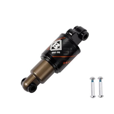 Bicycle Oil Spring Bike Rear Shock Absorber 120/125/150/165/190mm,MTB Shock Body 550/750/1000 Lbs With Screws Aluminum Alloy (Size : 120mm/550Lbs)