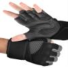 COFIT Breathable Workout Gloves, Antislip Weight Lifting Gym Gloves for Men Women with Wrist Wrap Support, Superior Grip & Palm Protection for Weightlifting, Fitness, Exercise, Training - Black XL view 1