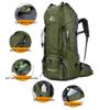 Bseash 60L Waterproof Hiking Camping Backpack with Rain Cover, Large Outdoor Sport Travel Daypack Rucksack for Climbing view 2
