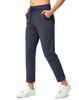 Soothfeel Women's Pants with 4 Pockets 7/8 Stretch High Waisted Sweatpants Travel Athletic Work Golf Pants for Women(Navy Blue, Medium) view 1