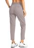 Soothfeel Women's Pants with 4 Pockets 7/8 Stretch High Waisted Sweatpants Travel Athletic Work Golf Pants for Women(Dusty Grey, X-Large) view 4