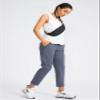 Soothfeel Women's Pants with 4 Pockets 7/8 Stretch High Waisted Sweatpants Travel Athletic Work Golf Pants for Women(Dusty Blue, Medium) view 3