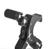 ZSHJGJR Archery Thumb Release 360 Rotatable Jaw Compound Bow Release Aids 3 or 4 Finger Grip Adjustable (Bow Release + Metal D Loop) view 4