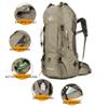 Bseash 60L Waterproof Hiking Camping Backpack with Rain Cover, Large Outdoor Sport Travel Daypack Rucksack for Climbing view 2