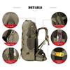 Bseash 60L Waterproof Hiking Camping Backpack with Rain Cover, Large Outdoor Sport Travel Daypack Rucksack for Climbing view 3