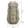 Bseash 60L Waterproof Hiking Camping Backpack with Rain Cover, Large Outdoor Sport Travel Daypack Rucksack for Climbing view 4
