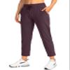 Soothfeel Women's Pants with 4 Pockets 7/8 Stretch High Waisted Sweatpants Travel Athletic Work Golf Pants for Women(Wine, Small) view 1