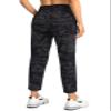 Soothfeel Women's Pants with 4 Pockets 7/8 Stretch High Waisted Sweatpants Travel Athletic Work Golf Pants for Women(Grey Camo, XX-Large) view 3