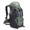 Bseash 50L Hiking Backpack, Water Resistant Lightweight Outdoor Sport Daypack Travel Bag for Camping Climbing Skiing Cycling (Army Green - With Shoe Compartment) view 1