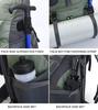 Bseash 50L Hiking Backpack, Water Resistant Lightweight Outdoor Sport Daypack Travel Bag for Camping Climbing Skiing Cycling (Army Green - With Shoe Compartment) view 3