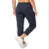 Soothfeel Women's Pants with 4 Pockets 7/8 Stretch High Waisted Sweatpants Travel Athletic Work Golf Pants for Women(Navy Blue, X-Large) view 2