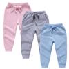 EISHOW 3 Pack Unisex Kids Sweatpants,Toddler Baby Cotton Active Jogger Pants, Kids Boys Girls Elastic Waist Athletic Pants (3 Pack-f,1-2 Years,1 Year,2 Years) view 1