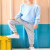 EISHOW 3 Pack Unisex Kids Sweatpants,Toddler Baby Cotton Active Jogger Pants, Kids Boys Girls Elastic Waist Athletic Pants (3 Pack-b,5-6 Years,5 Years,6 Years) view 3