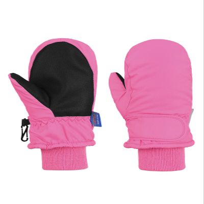 Century Star Toddler Mittens Snow Gloves for Kids Waterproof Toddler Gloves Winter Baby Boys Girls Ski Mittens Pink 1-2 Years