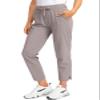 Soothfeel Women's Pants with 4 Pockets 7/8 Stretch High Waisted Sweatpants Travel Athletic Work Golf Pants for Women(Dusty Grey, Small) view 1