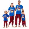 Custom Christmas Llama Matching Family Baby Girl Boys T-Shirt view 1