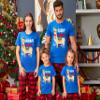 Custom Christmas Llama Matching Family Baby Girl Boys T-Shirt view 3