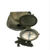 Camping Compass with Leather Pouch 2 Inch Classic Pocket Size for Hiking Trekking Hunting Survival Compass Outdoor Navigation Directional Gifts for Kids from Mother view 2