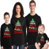 TEEAMORE Have Yourself Merry Little Christmas Youth Boy Girl Long Sleeve Shirt Black view 2