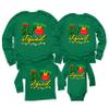 Christmas Elf Squad Funny Xmas Party Matching Family Youth Boy Girl Long Sleeve Shirt Kelly view 1