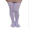 EVERSWE Girls Semi Opaque Footed Tights, Microfiber Tights (8-10, Purple) view 1