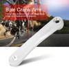 Bike Crank Arm, 4 Options Bike Left Crank Arm, Colorfast Stylish Aluminum Alloy 170mm for Bike Accessory Many Bike Models Bike Repair Replacement Accessory(Silver, Diamond Hole) view 2