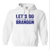 4X-Large White Mens Classy Let's Go Brandon Sweatshirt Hoodie view 1