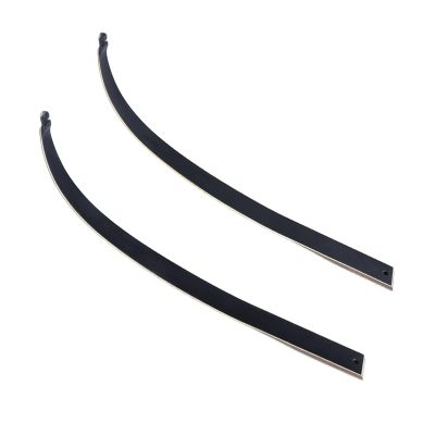 Black Hunter Original Recurve Bow Limbs Replacement 20-60 lbs Right Hand Fiberglass and Bamboo Sheet Laminated (60 lbs)