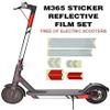 GYL Reflective Strip Film Frame Pedal Sticker and Front & Rear Wheel Waterproof Sticker for Xiaomi Mijia M365 Electric Scooter view 2