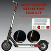 GYL Reflective Strip Film Frame Pedal Sticker and Front & Rear Wheel Waterproof Sticker for Xiaomi Mijia M365 Electric Scooter view 4