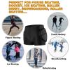 RANDDER Kids Butt Pad Shorts for Skating Snowboarding Ski Hockey, Hip Tailbone Padded Shorts for Youth Child(Black, L) view 3