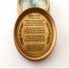 Go Confidently Engraved Compass with Thoreau Quote & Robert Frost Poem | Gift for Son, Grandson, Brother | Graduation Day Camping Magnetic Compass with Leather Case view 2
