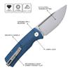Petrified fish PFP01 3.62" K110 Steel Blade Pocket Folding Knife view 2