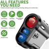 Golf Rangefinder, Laser Rangefinder with Slope, Laser Rangefinder for Golf, 6X Times, ranging from 5 to 660 Yards for Hunting & Golfing view 2