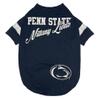 NCAA Penn State Nittany Lions T-Shirt for Dogs & Cats, Medium. Football/Basketball Dog Shirt for College NCAA Fans. New & Updated Fashionable Stripe Design, Durable & Cute Sports PET TEE Shirt Outfit view 1
