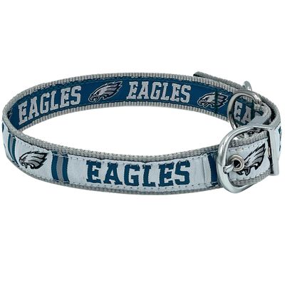 Pets First Philadelphia Eagles Reversible NFL Dog Collar Size Large, Premium Two-Sided Pet Collar with Your Favorite NFL Team!