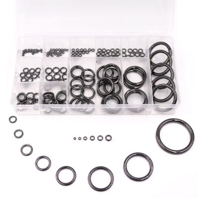 9KM DWLIFE Fishing Rod Repair Ceramic Guide Ring 150pcs Replacement Kit 14 Sizes 0.13in to 1.86in